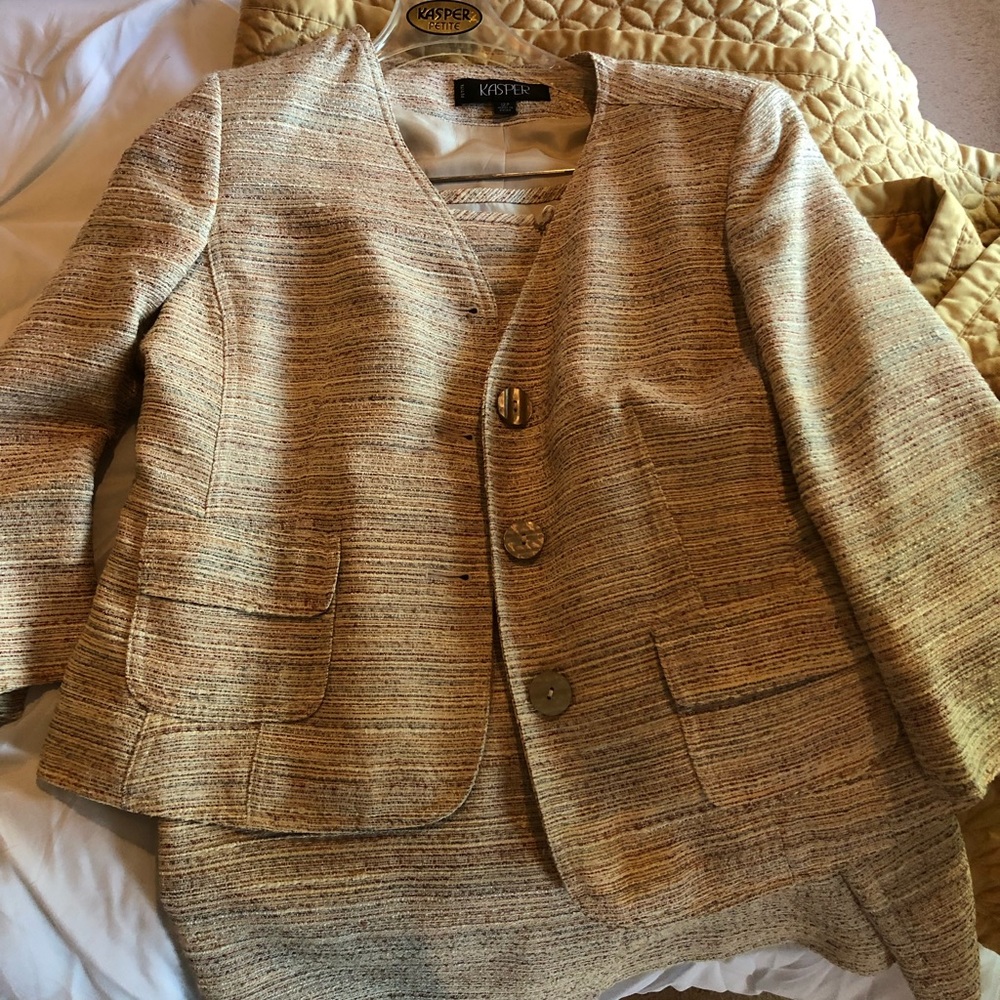 Jasper 2 piece skirt suit.